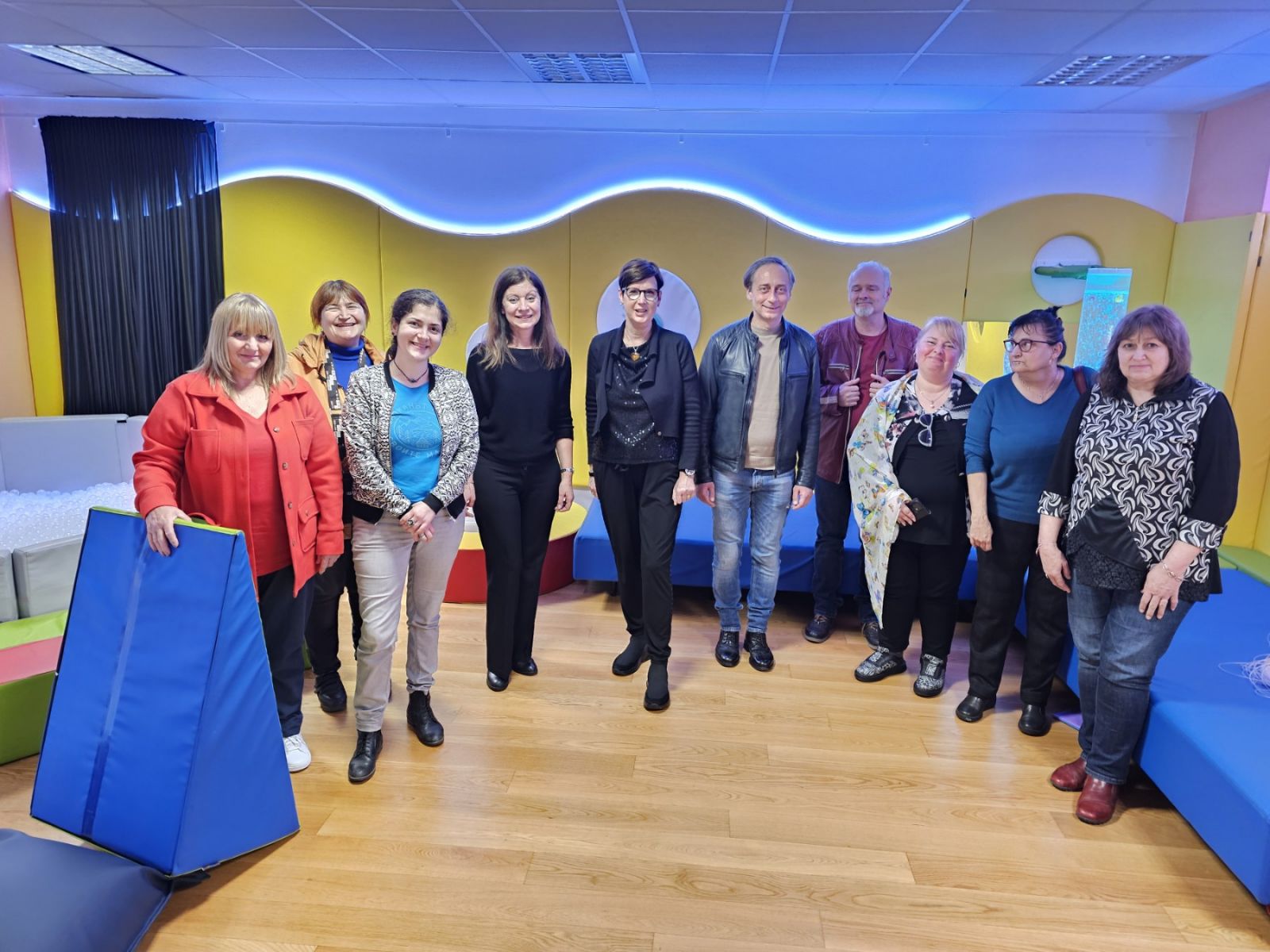 Работна среща във фондация Progetto autismo (Проект № 2024-1- BG01-KA121-VET-000199919)