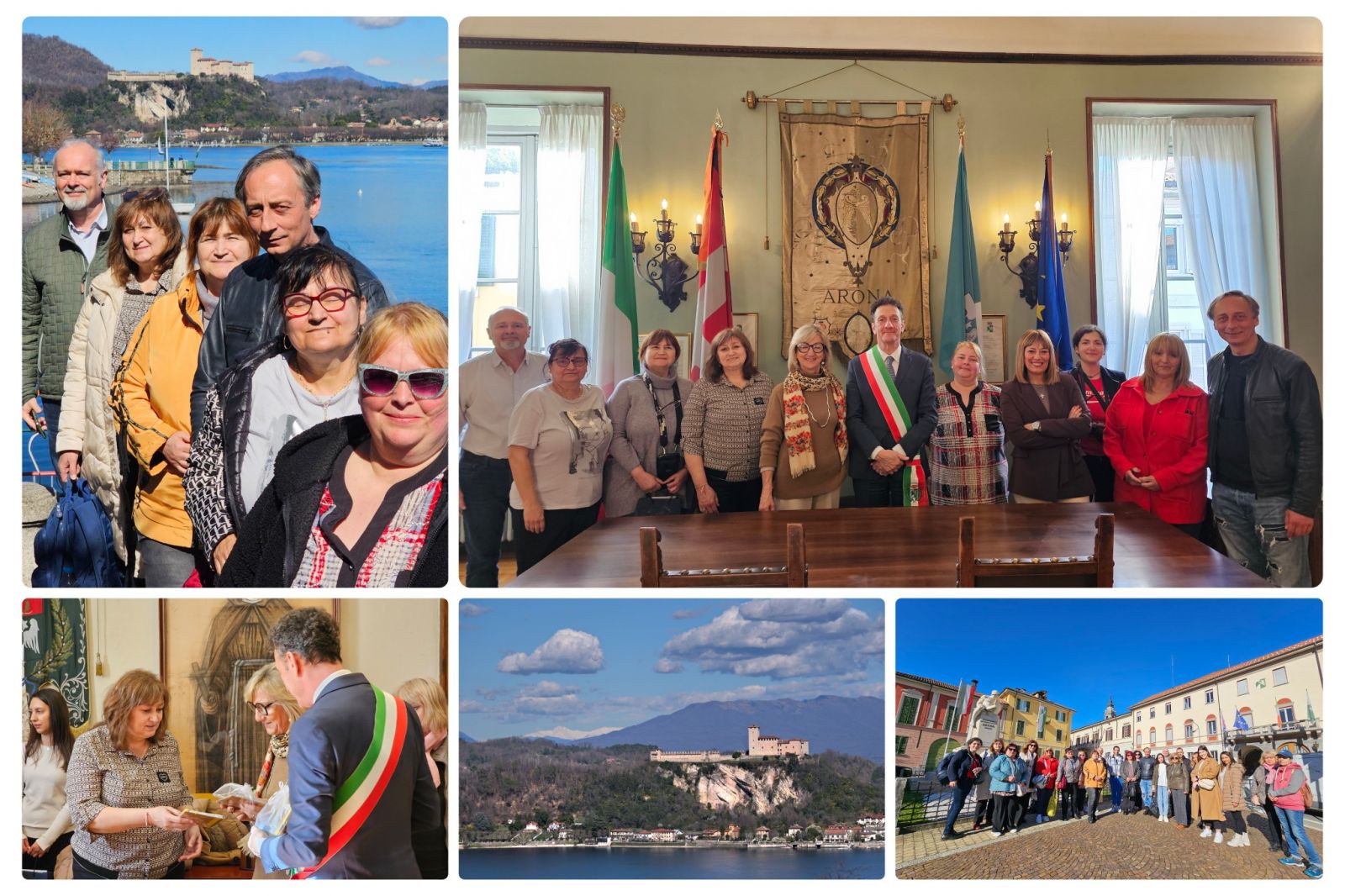 Работна среща в кметството на гр. Арона (Проект № 2024-1- BG01-KA121-VET-000199919